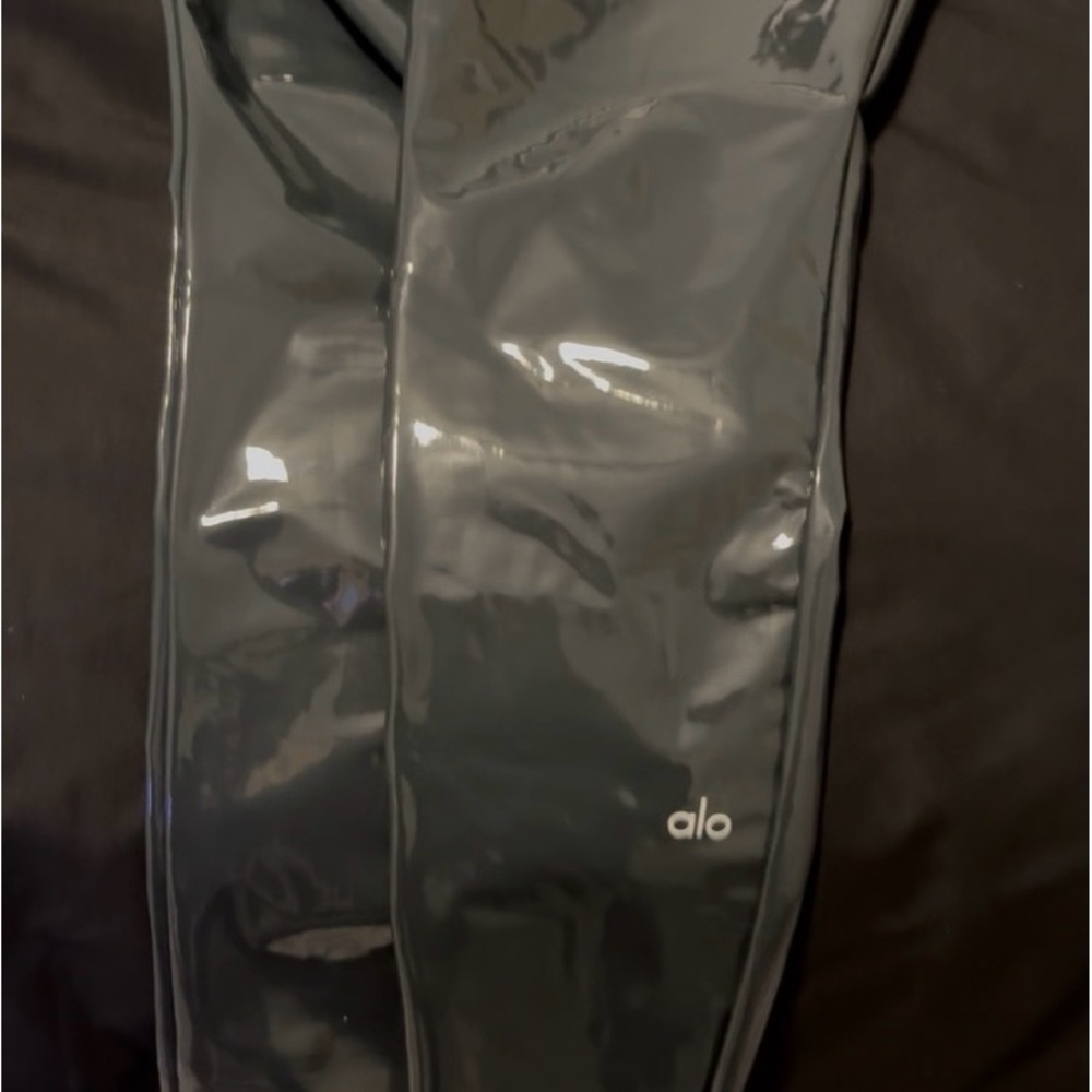 Alo Grey High-Shine Leggings